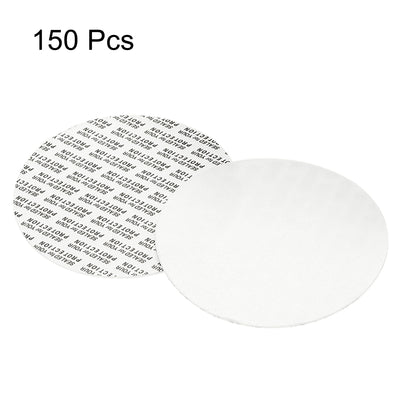 Harfington 70mm/2.76" Foam Lid Liner, 150 Pack PS Foam Resistant Tamper Pressure Sensitive Seal for Bottle Cap Liners Seals