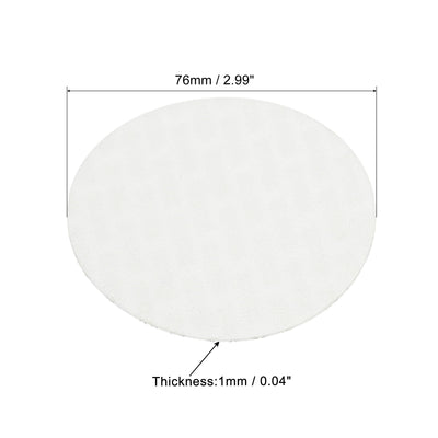 Harfington 76mm/2.99" Foam Lid Liner, 150 Pack PS Foam Resistant Tamper Pressure Sensitive Seal for Bottle Cap Liners Seals