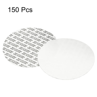 Harfington 81.5mm/3.21" Foam Lid Liner, 150 Pack PS Foam Resistant Tamper Pressure Sensitive Seal for Bottle Cap Liners Seals