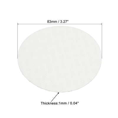 Harfington 83mm/3.27" Foam Lid Liner, 150 Pack PS Foam Resistant Tamper Pressure Sensitive Seal for Bottle Cap Liners Seals