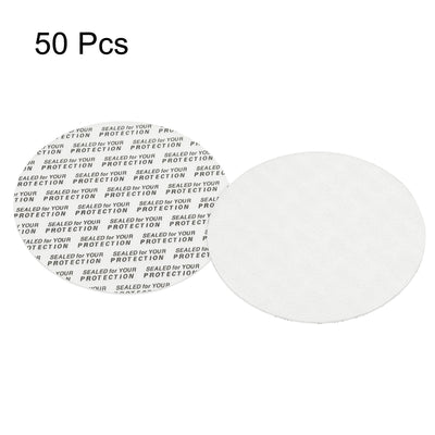 Harfington 67mm/2.64" Foam Lid Liner, 50 Pack PS Foam Resistant Tamper Pressure Sensitive Seal for Bottle Cap Liners Seals