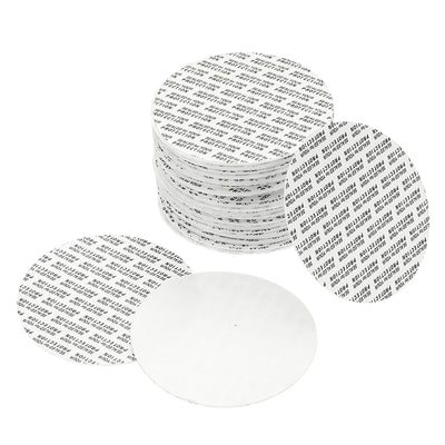 Harfington 71.5mm/2.81" Foam Lid Liner, 50 Pack PS Foam Resistant Tamper Pressure Sensitive Seal for Bottle Cap Liners Seals