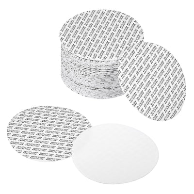 Harfington 98mm/3.86" Foam Lid Liner, 50 Pack PS Foam Resistant Tamper Pressure Sensitive Seal for Bottle Cap Liners Seals