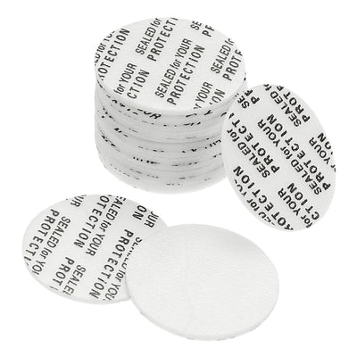 Harfington 22mm/0.87" Foam Lid Liner, 100 Pack PS Foam Resistant Tamper Pressure Sensitive Seal for Bottle Cap Liners Seals