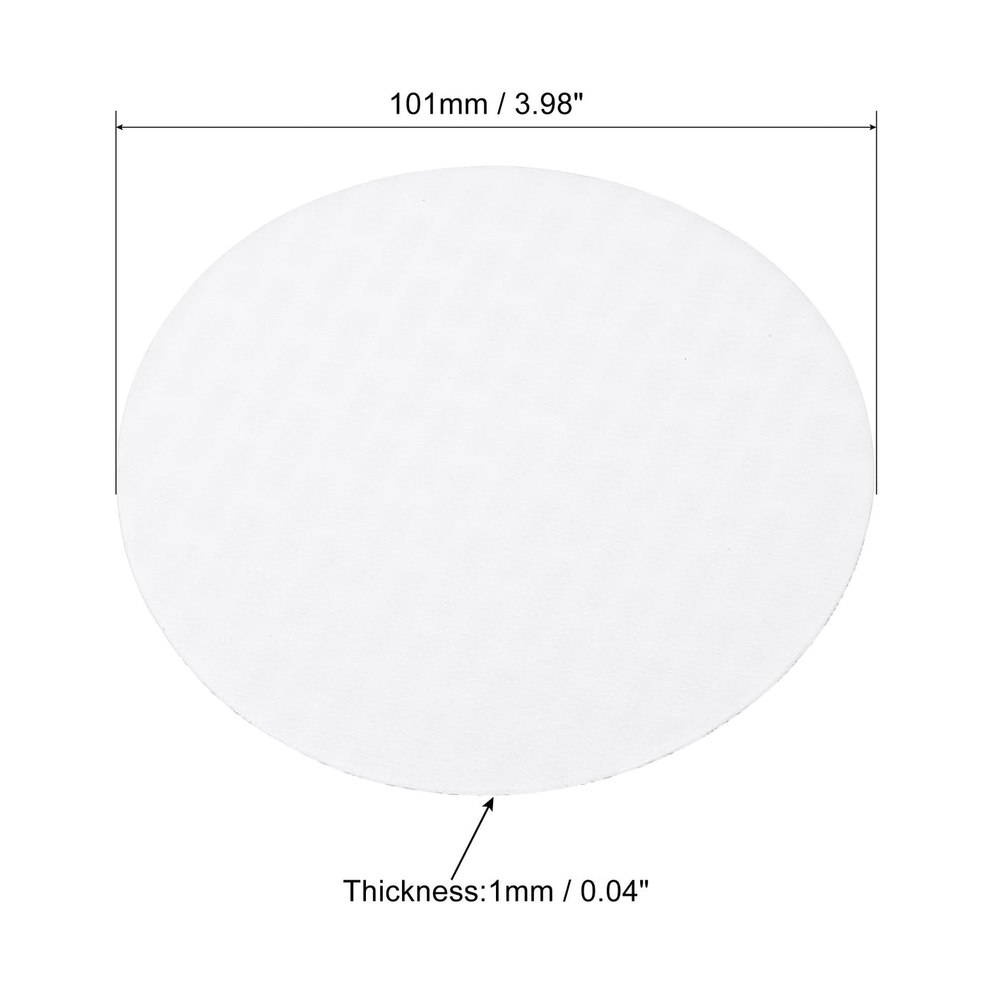 Harfington Foam Lid Liner, PS Foam Resistant Tamper Pressure Sensitive Seal for Bottle Cap Liners Seals