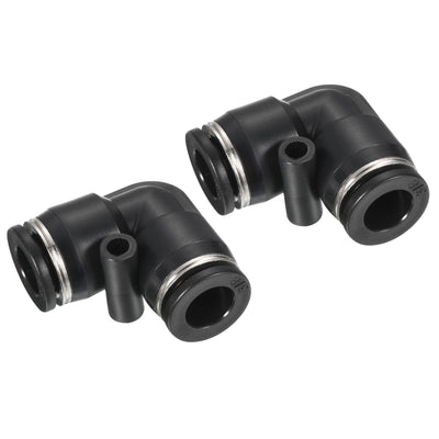 Harfington Push to Connect Air Line Fitting, Elbow Quick Fittings