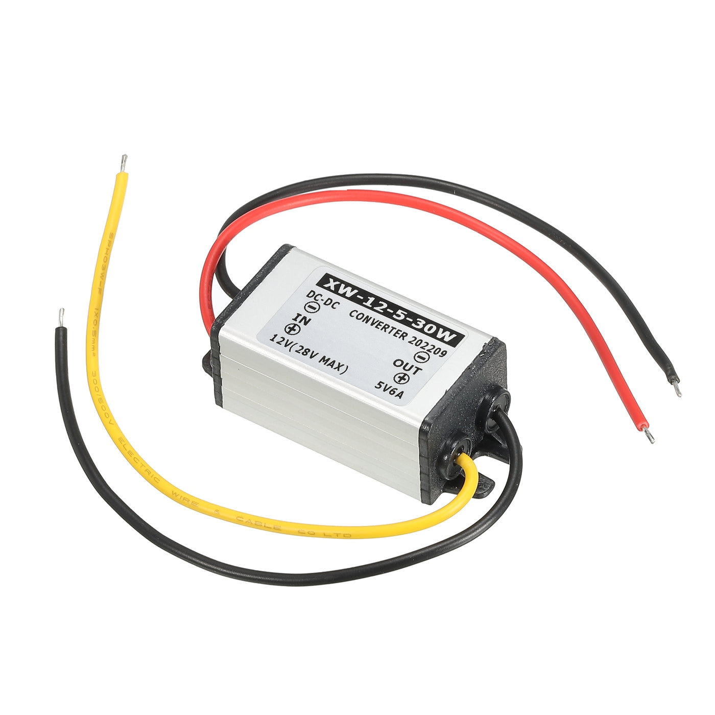 Harfington DC 12V bis DC 5V 6A 30W Leistung Wandler Regulator Aluminium Schale für LED Solaranlage