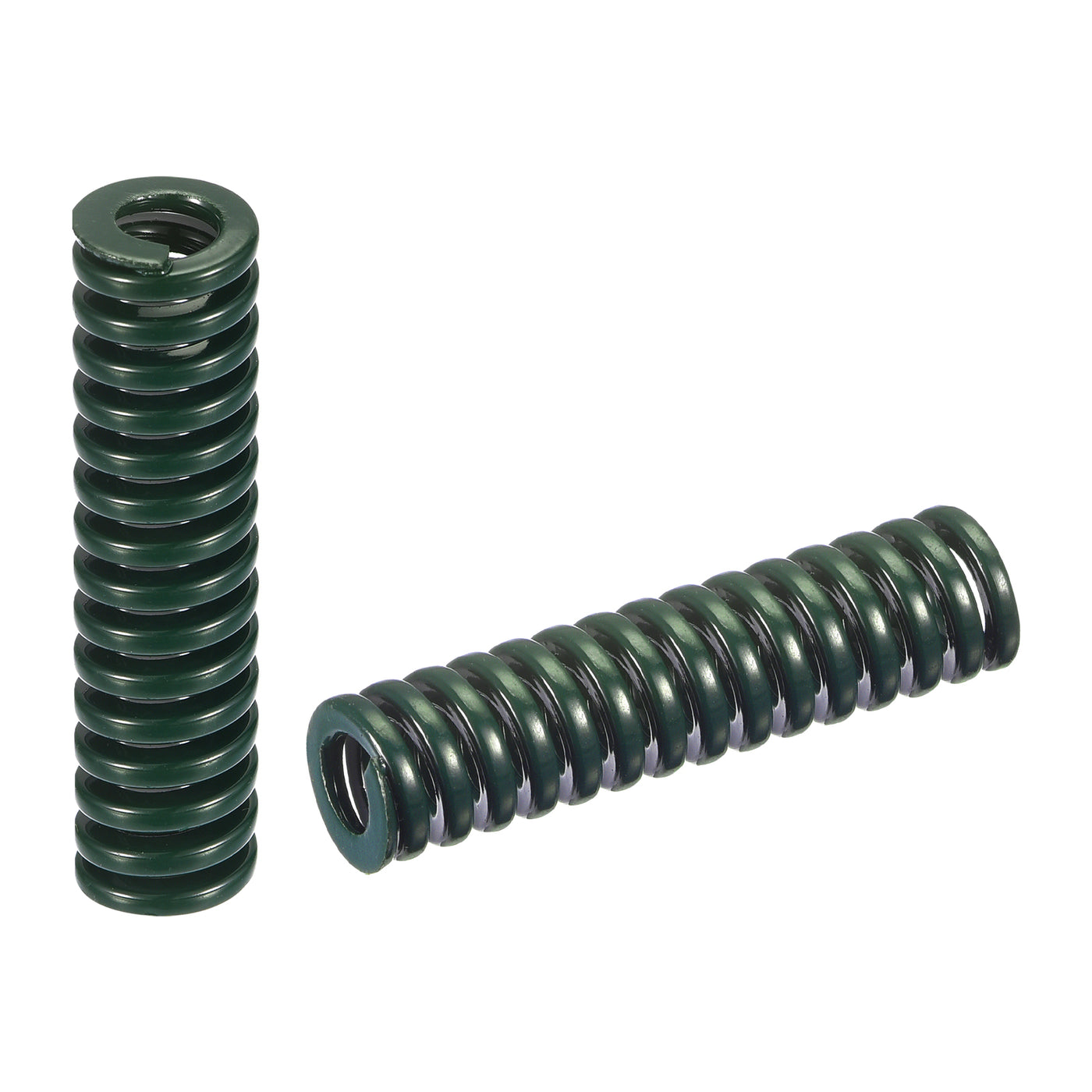 uxcell Uxcell 3D Printer Die Spring, 2pcs 10mm OD 40mm Long Spiral Stamping Compression Green