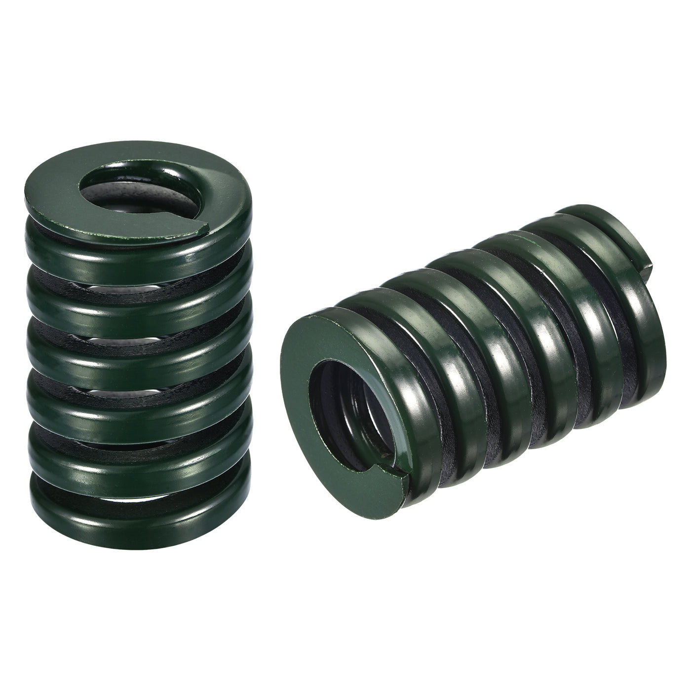 uxcell Uxcell 3D Printer Die Spring, 2pcs 35mm OD 50mm Long Spiral Stamping Compression Green