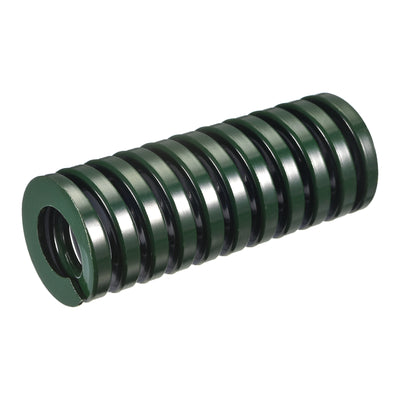 Harfington Uxcell 3D Printer Die Spring, 1pcs 35mm OD 100mm Long Spiral Stamping Compression Green