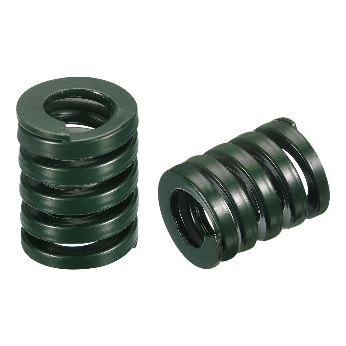 uxcell Uxcell 3D Printer Die Spring, 2pcs 16mm OD 20mm Long Spiral Stamping Compression Green