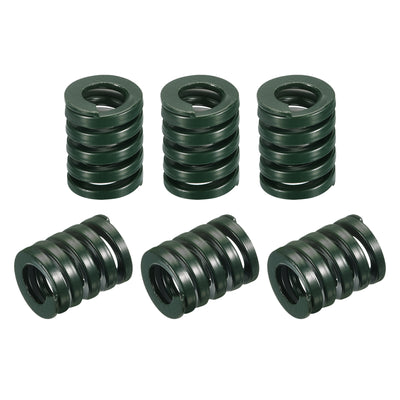 uxcell Uxcell 3D Printer Die Spring, 6pcs 16mm OD 20mm Long Spiral Stamping Compression Green