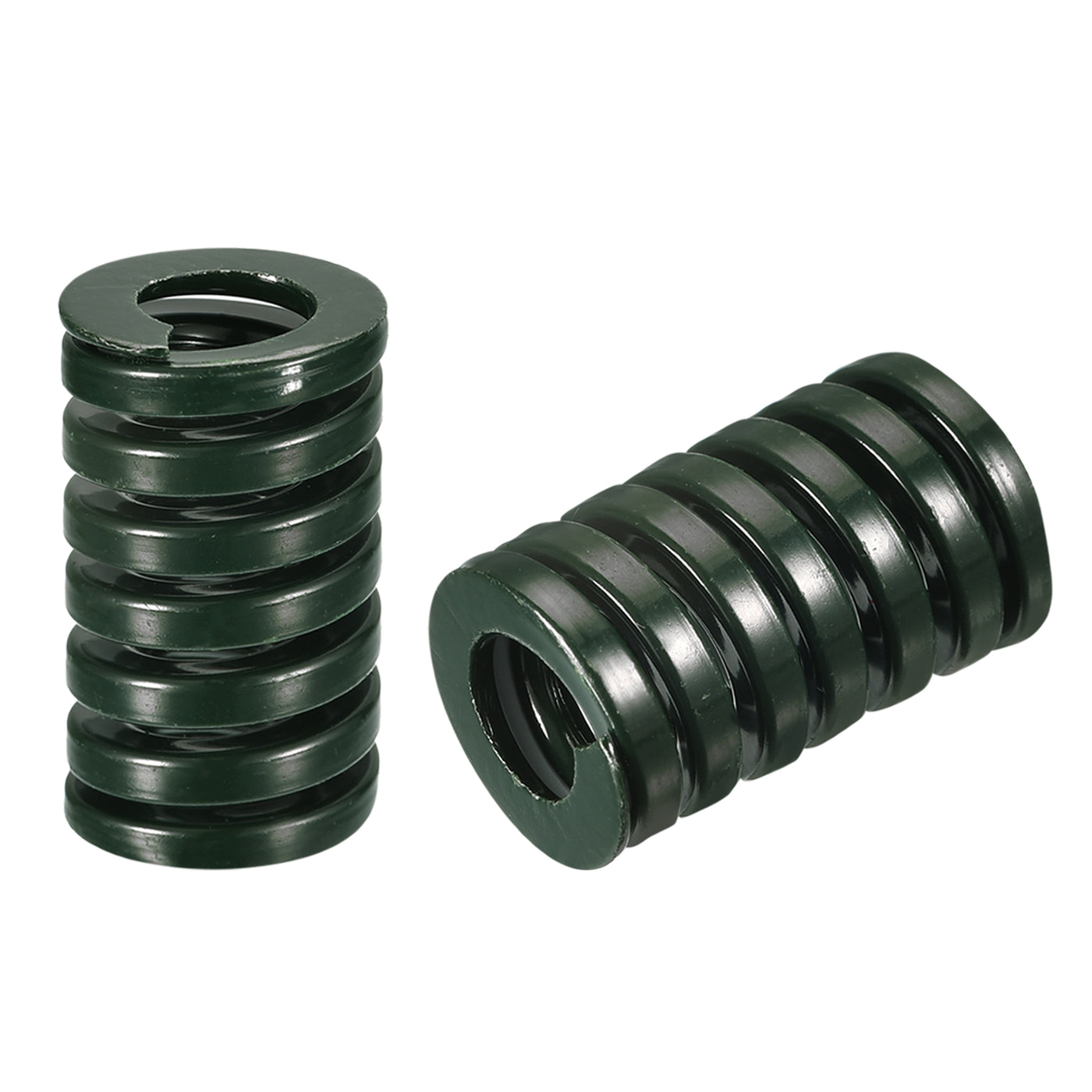 uxcell Uxcell 3D Printer Die Spring, 2pcs 20mm OD 35mm Long Spiral Stamping Compression Green