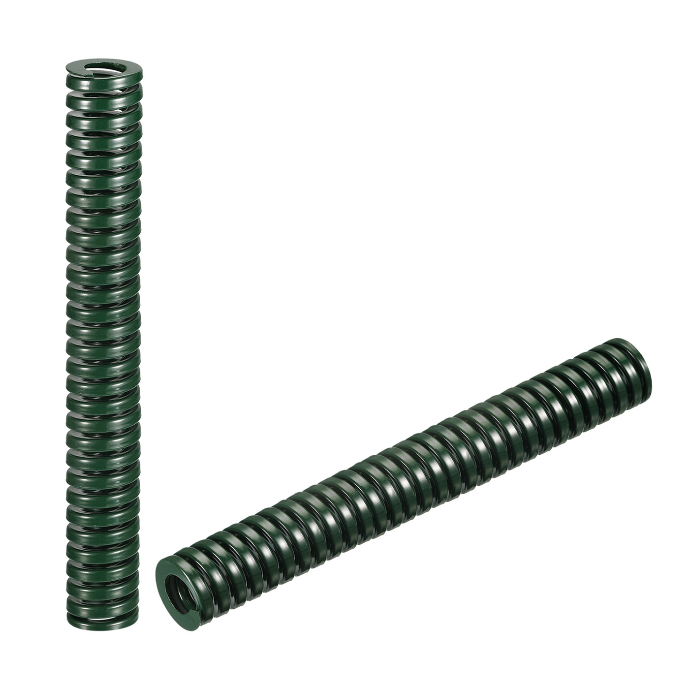 uxcell Uxcell 3D Printer Die Spring, 2pcs 20mm OD 150mm Long Spiral Stamping Compression Green