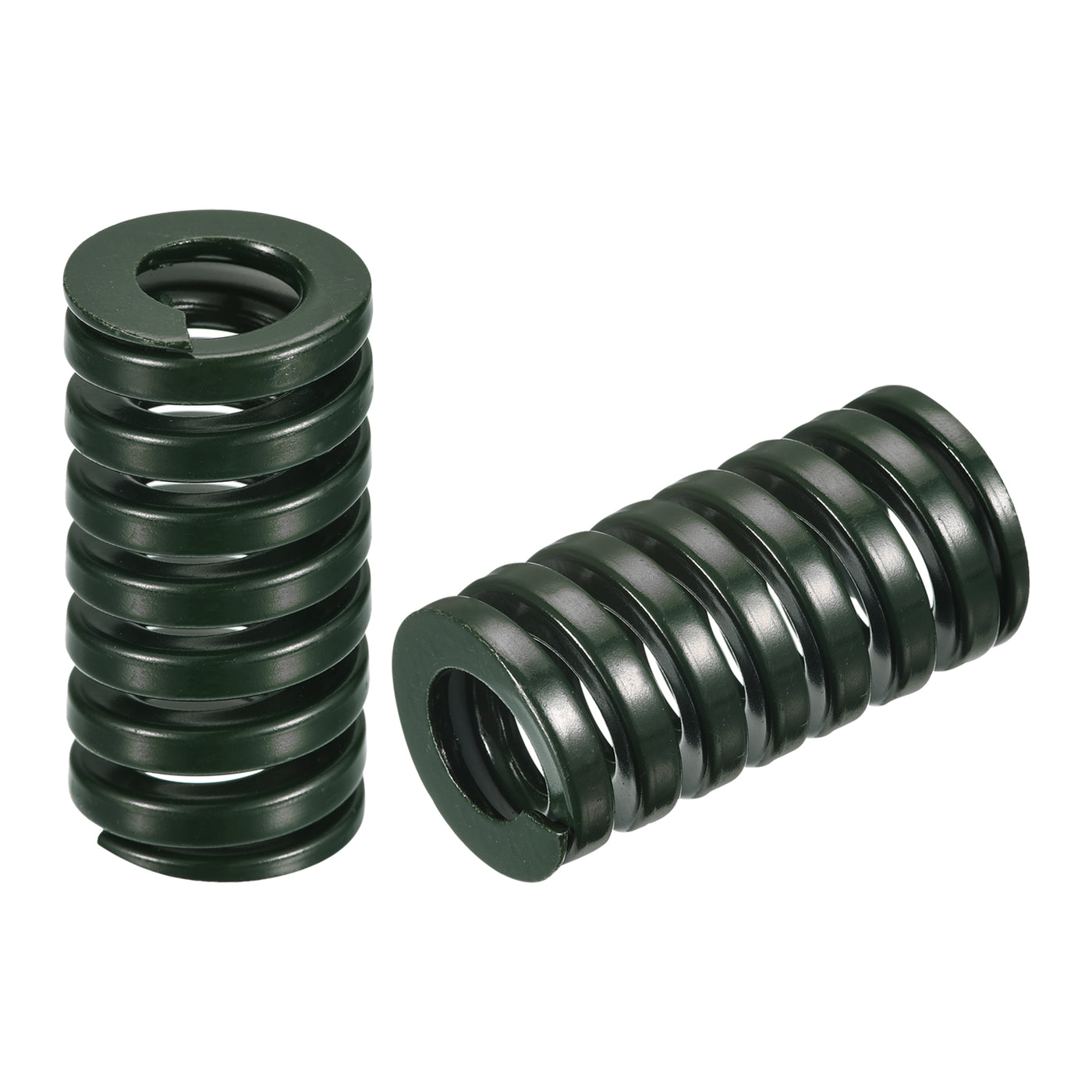 uxcell Uxcell 3D Printer Die Spring, 2pcs 25mm OD 50mm Long Spiral Stamping Compression Green