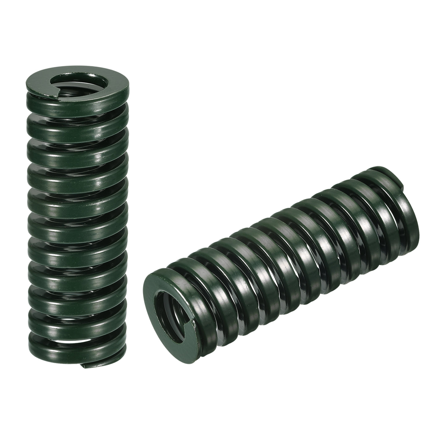 uxcell Uxcell 3D Printer Die Spring, 2pcs 25mm OD 70mm Long Spiral Stamping Compression Green