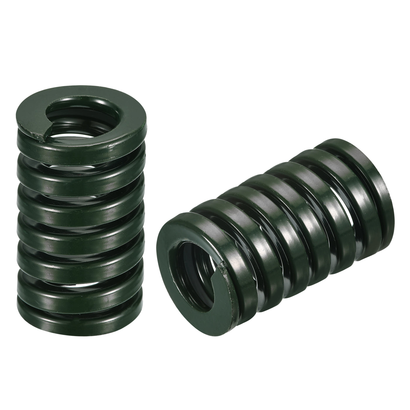 uxcell Uxcell 3D Printer Die Spring, 2pcs 30mm OD 50mm Long Spiral Stamping Compression Green