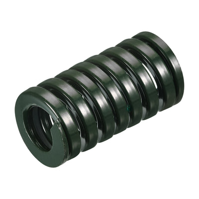 Harfington Uxcell 3D Printer Die Spring, 1pcs 30mm OD 55mm Long Spiral Stamping Compression Green