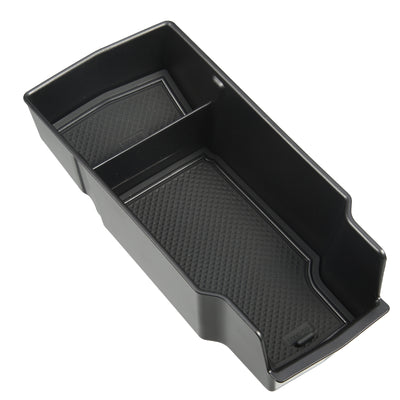 X AUTOHAUX Car Center Console Storage Box Armrests Center Console Accessories Fit for Peugeot 2008 E-2008 2020 2021 Black