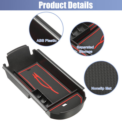 Harfington Car Center Console Storage Box Armrests Center Console Accessories Fit for Toyota C-HR NGX50 ZYX10 2016-2022