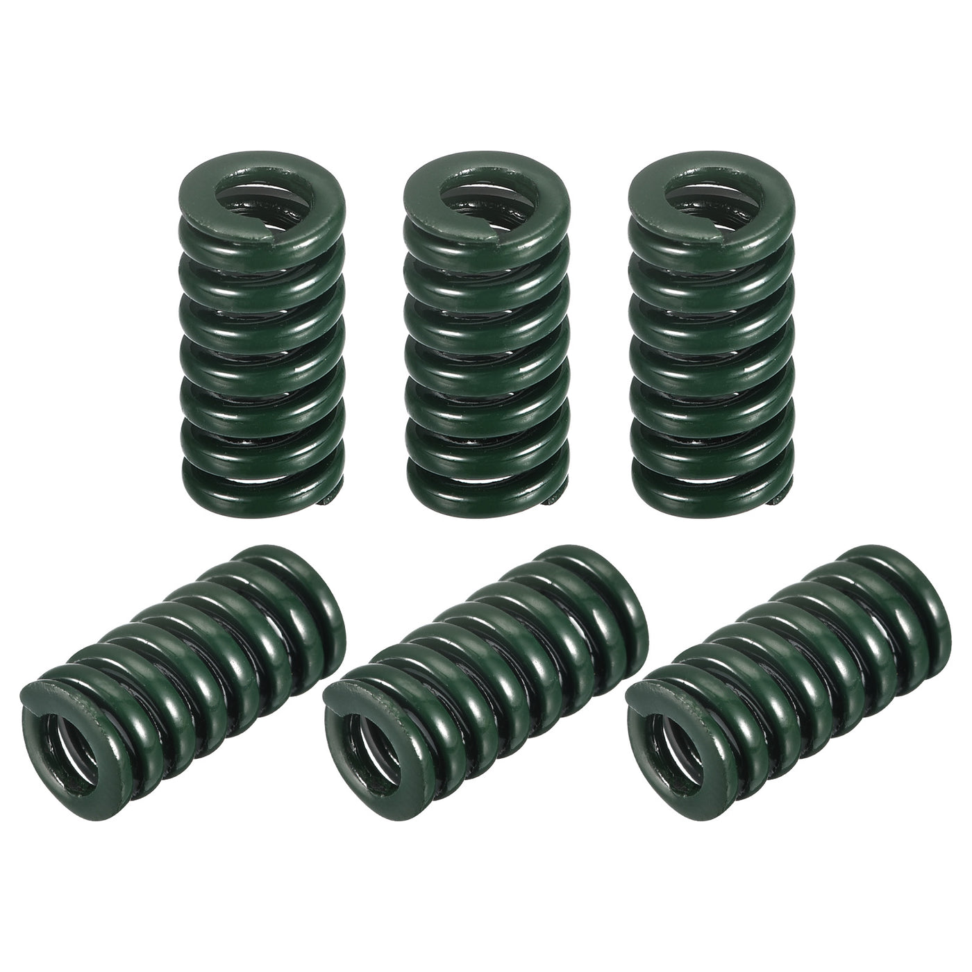 uxcell Uxcell 3D Printer Die Spring, 6pcs 8mm OD 15mm Long Spiral Stamping Compression Green