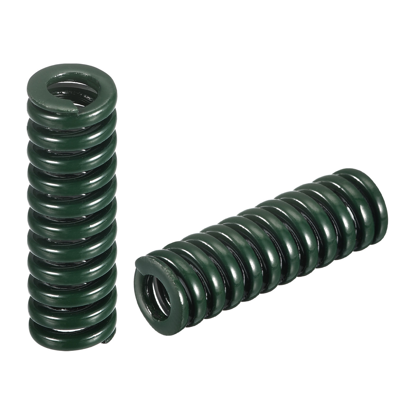 uxcell Uxcell 3D Printer Die Spring, 2pcs 8mm OD 25mm Long Spiral Stamping Compression Green