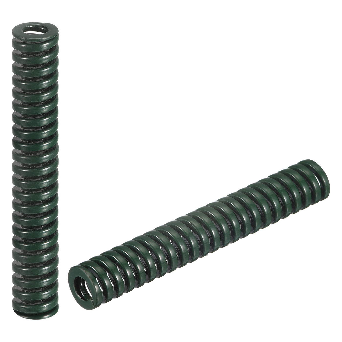 uxcell Uxcell 3D Printer Die Spring, 2pcs 8mm OD 50mm Long Spiral Stamping Compression Green