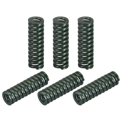 uxcell Uxcell 3D Printer Die Spring, 6pcs 12mm OD 35mm Long Spiral Stamping Compression Green