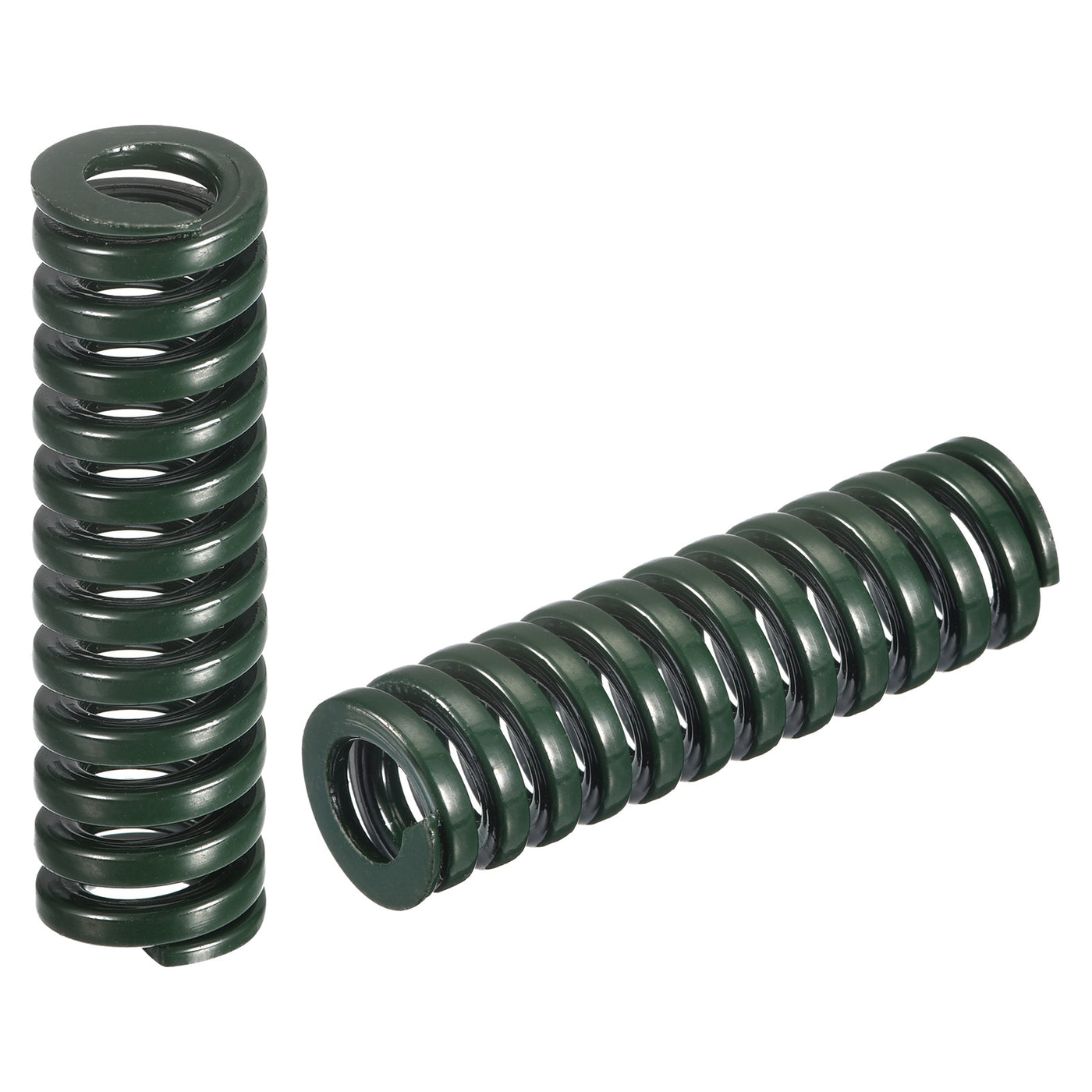 uxcell Uxcell 3D Printer Die Spring, 2pcs 12mm OD 40mm Long Spiral Stamping Compression Green