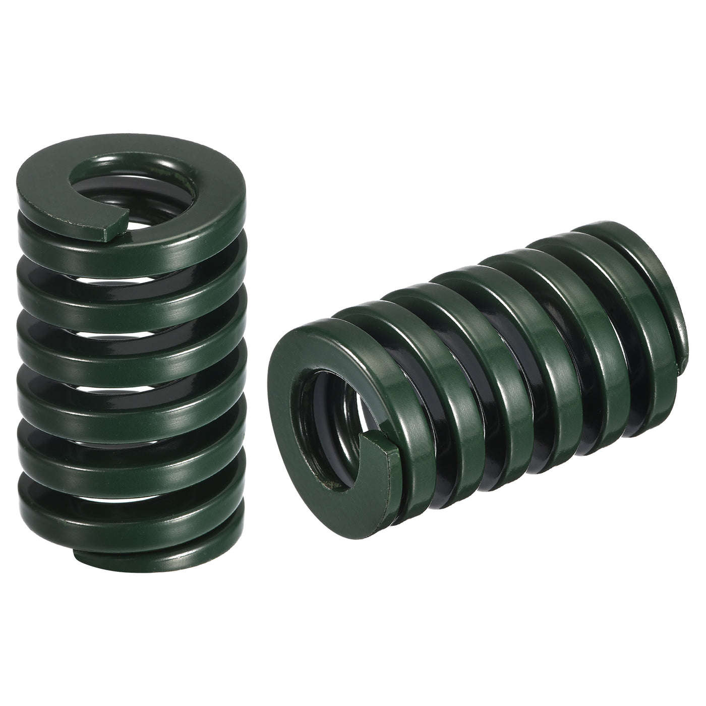 uxcell Uxcell 3D Printer Die Spring, 2pcs 27mm OD 40mm Long Spiral Stamping Compression Green