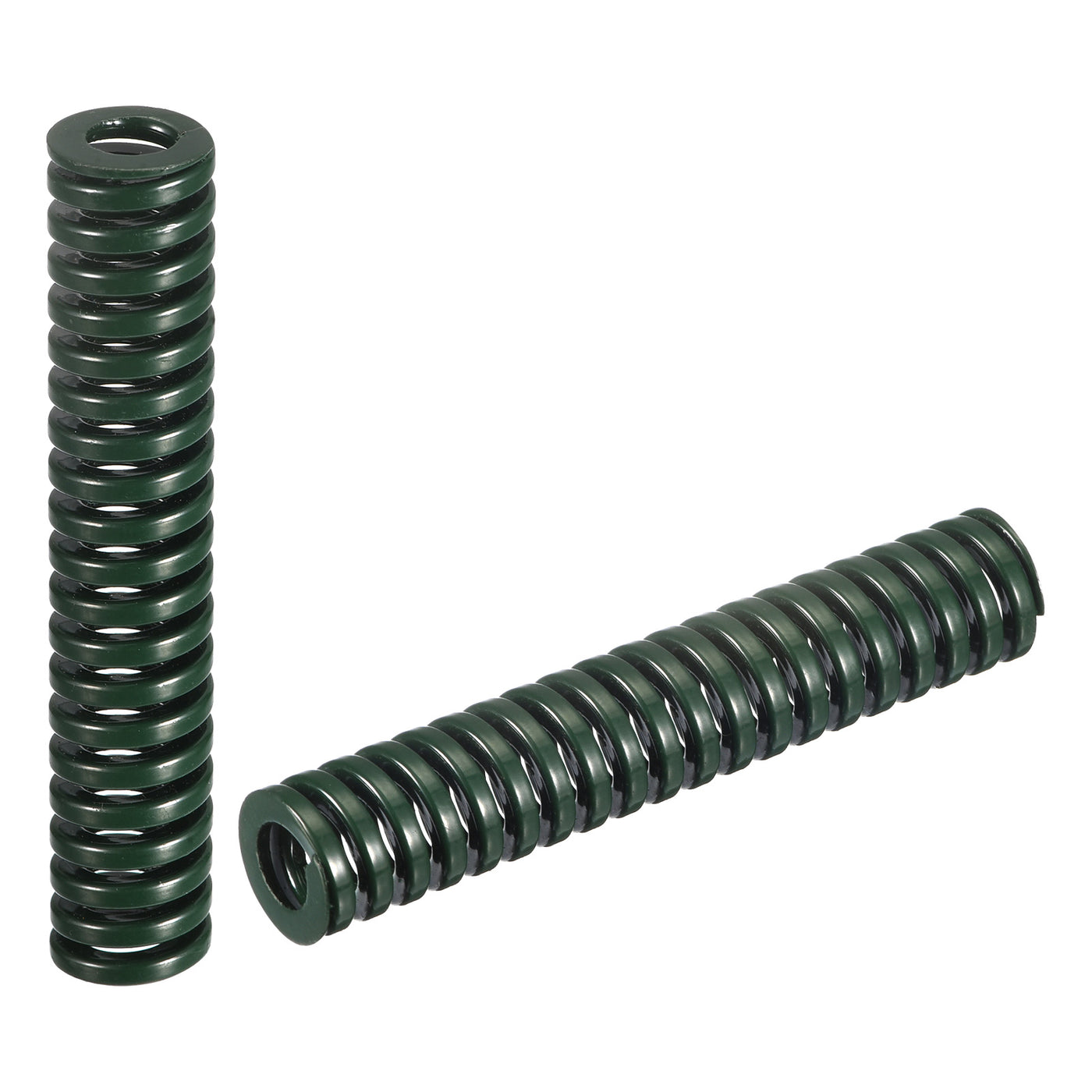 uxcell Uxcell 3D Printer Die Spring, 2pcs 12mm OD 60mm Long Spiral Stamping Compression Green