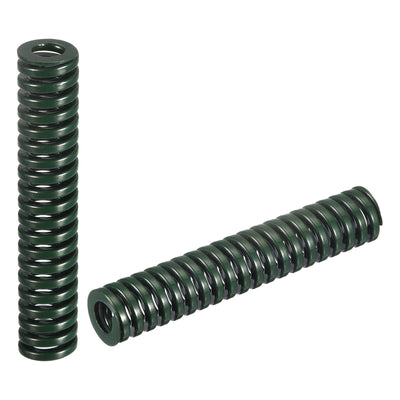 uxcell Uxcell 3D Printer Die Spring, 2pcs 12mm OD 60mm Long Spiral Stamping Compression Green