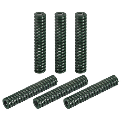 uxcell Uxcell 3D Printer Die Spring, 6pcs 12mm OD 60mm Long Spiral Stamping Compression Green