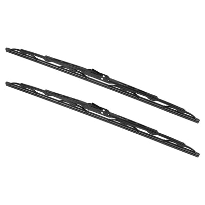 Harfington 1 Pair 21''Front Windshield Wiper Blades Set Frame Windshield Wiper Blades Fit for U/J Hook 9x3 and 9x4 Wiper Arm