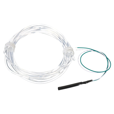 Harfington 2.5mm 2m PMMA Side Glow Fiber Optic Cable Kit, with LED Illuminator 12V 0.1W Testing Light Source Decoration for Home DIY Lighting