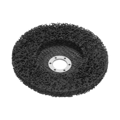 Harfington Strip Wheel Stripping Wheels 6"x7/8" for Angle Grinder Black