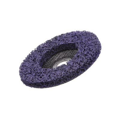 Harfington Strip Wheel Stripping Wheels 6"x7/8" for Angle Grinder Purple