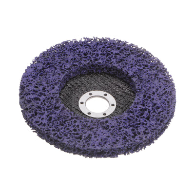 Harfington Strip Wheel Stripping Wheels 6"x7/8" for Angle Grinder Purple