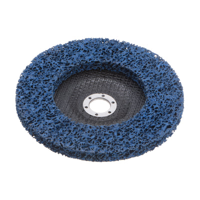 Harfington Strip Wheel Stripping Wheels 7"x7/8" for Angle Grinder Blue