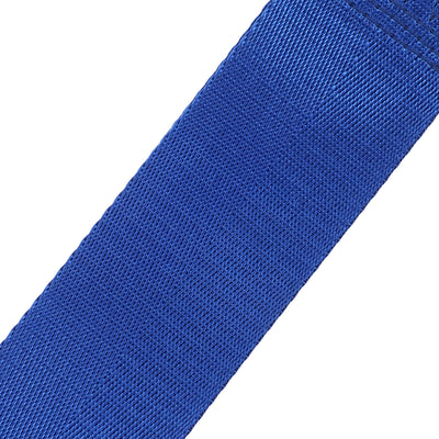 Harfington Universal Car Tow Towing Hook Bumper Trailer Belt Strap with Bolt Aluminum Alloy Blue