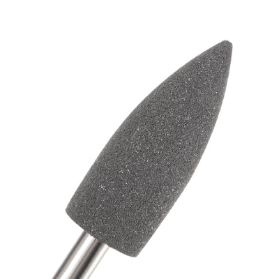 Harfington Uxcell Abrasive Mounted Stone Point Stone Grinding Head