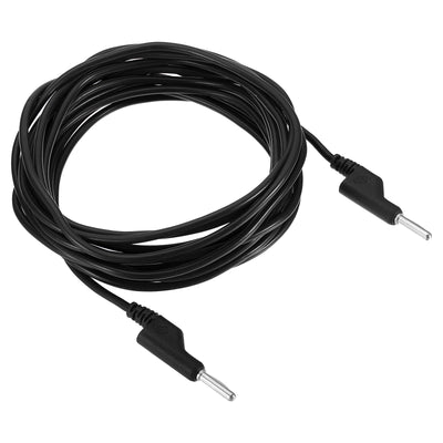 Harfington 5M Banana Plug to Banana Plug Test Leads, 4mm OD 1000V/20A 13AWG Cable, Black