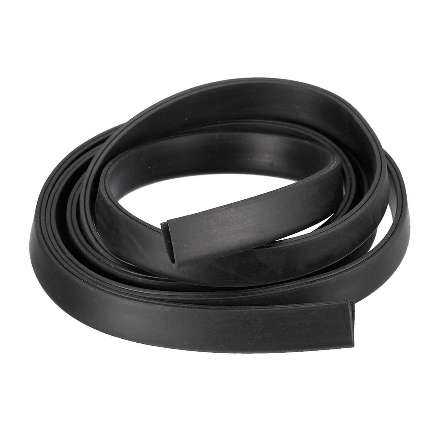 uxcell Uxcell U Channel Edge Trim, 4.9ft Length Rubber Guard Seal Strip Edge Protector Fit for 1.5-2mm Edge, (15/64" W x 19/32" H) Black