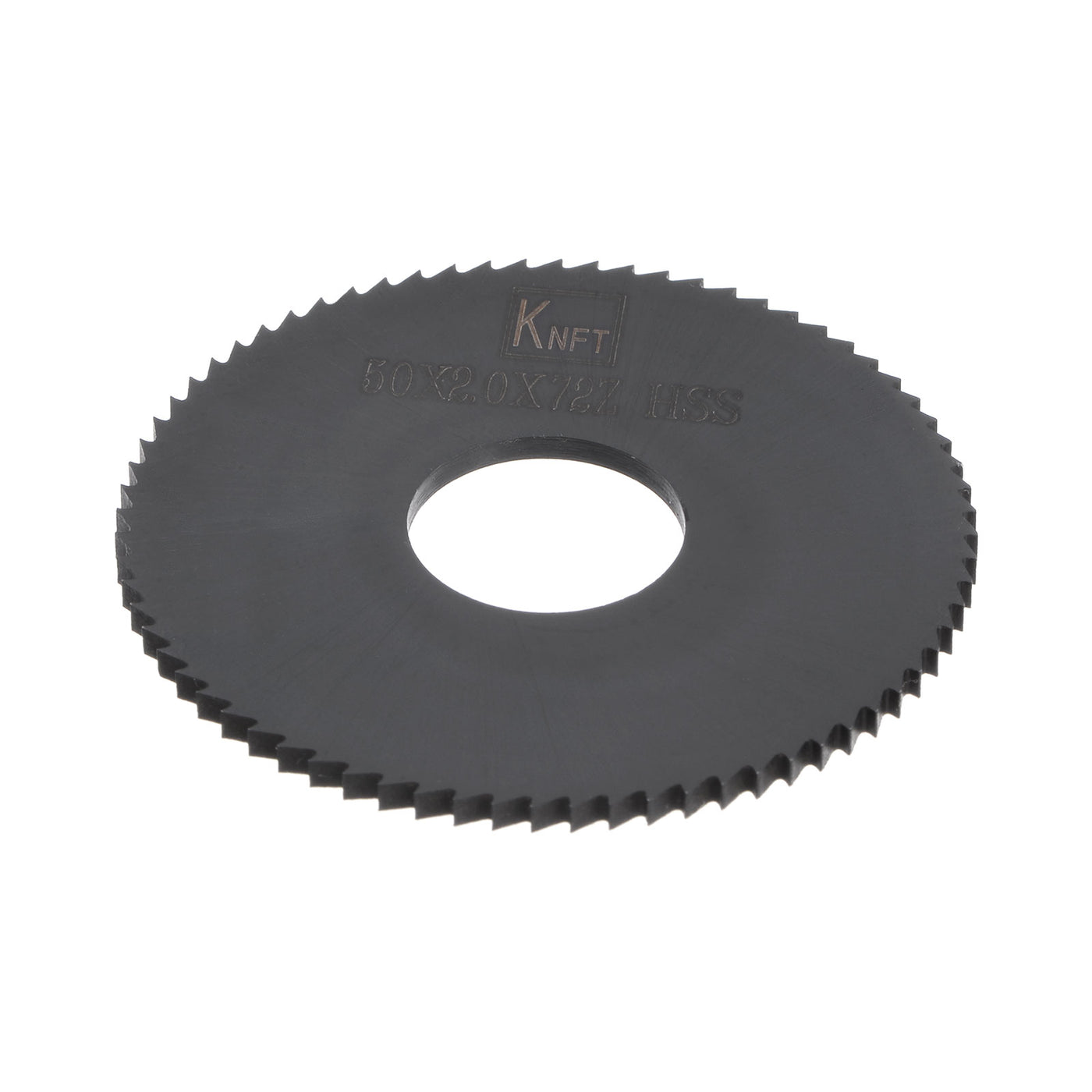 Harfington 50mm x 16mm x 2mm 72 Teeth Nitride Coated Circular Saw Blade Cutter