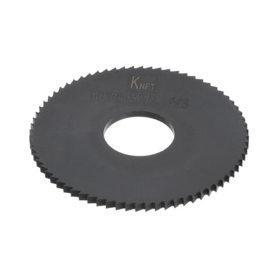 Harfington 50mm x 16mm x 2mm 72 Teeth Nitride Coated Circular Saw Blade Cutter