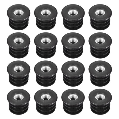 Harfington Uxcell 24Pcs Caster Insert with Thread, 25mm/0.98" M8 Thread for Furniture
