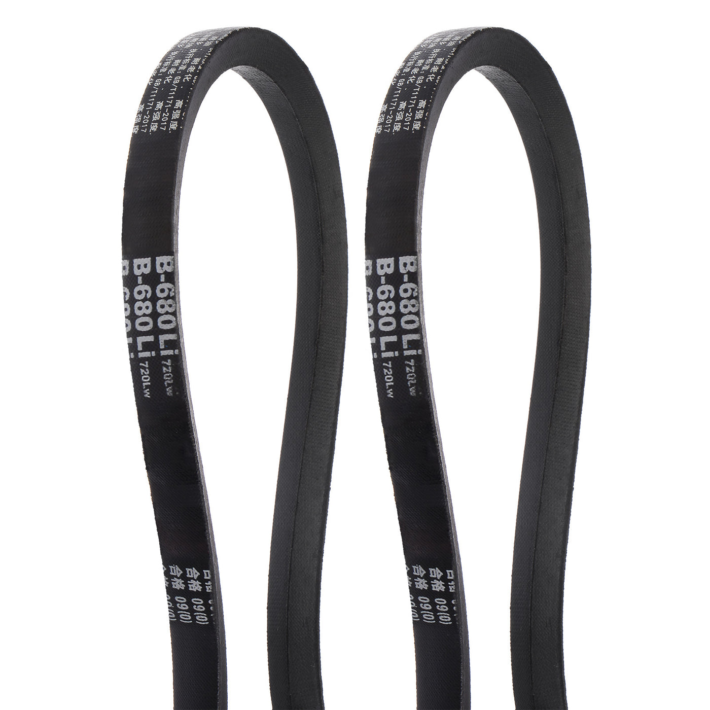 Harfington V-Belts Drive Belt Inner Girth Rubber Belts for Power Transmission