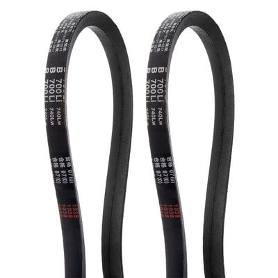 Harfington V-Belts Drive Belt Inner Girth Rubber Belts for Power Transmission