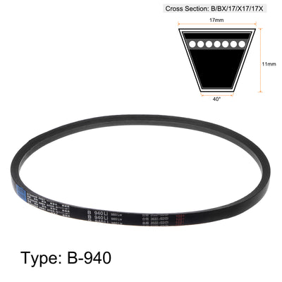 Harfington V-Belts Drive Belt Inner Girth Rubber Belts for Power Transmission