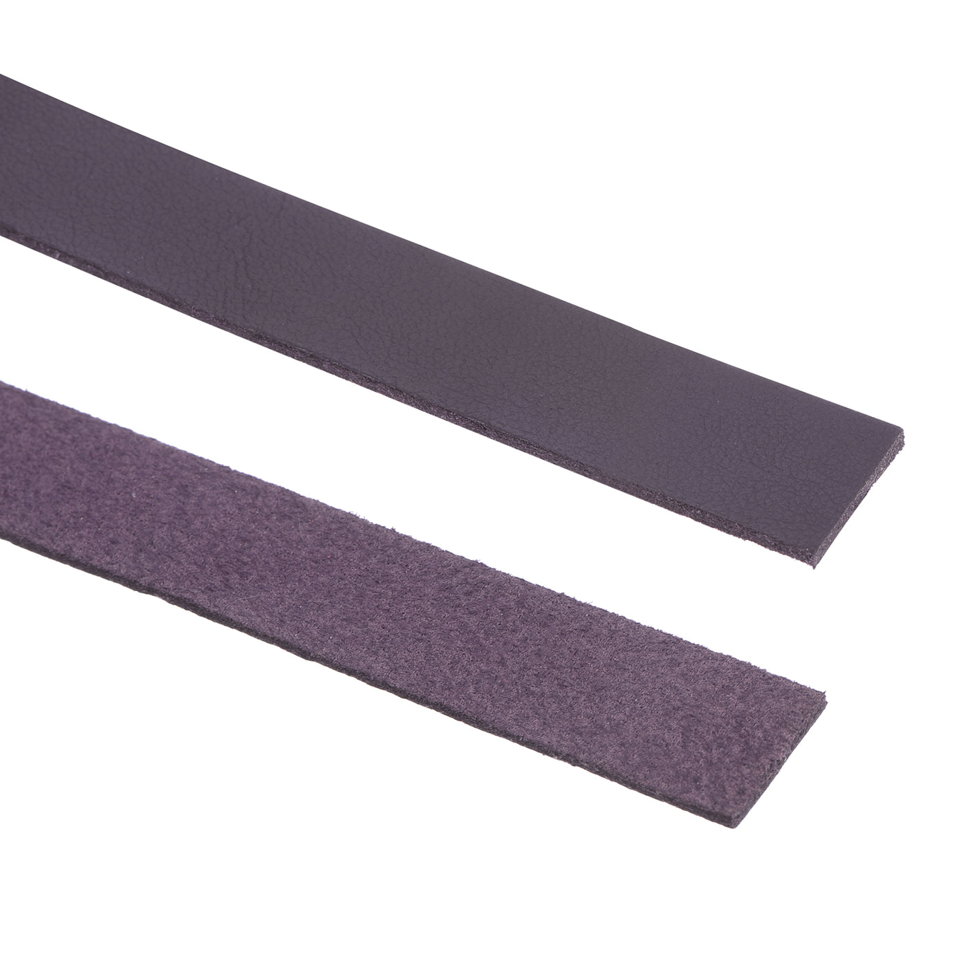 Harfington Leather Straps Strip Belt 1.5cm(0.6" Width) 100cm(40" Length) Leather Strips String Purple for DIY Craft, Jewelry, Key Chains